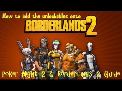 Borderlands 2 Poker Night Heads Save